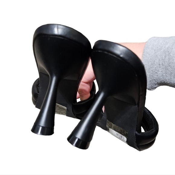 NWT One Planet by Quipid Jaylove Kitten Heels in Black - Picture 5 of 8